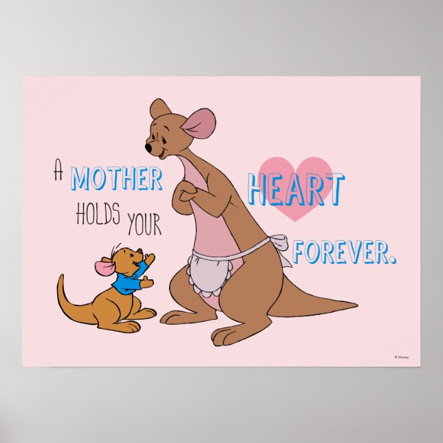 Kanga & Roo | Mother Quote Poster (Front)