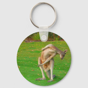 kanga stand keychain