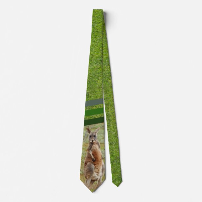 Kangaroo -1, neck tie (Front)