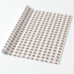 Kangaroo 2 wrapping paper