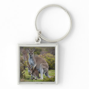 Kangaroo and Joey Keychain