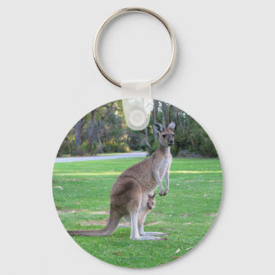 Kangaroo and Joey Keychain