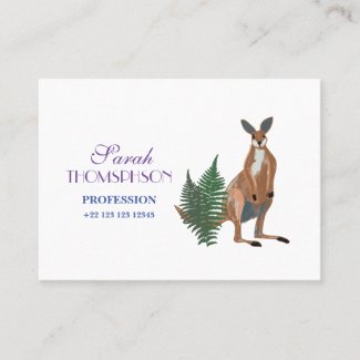 Kangaroo art,  Mighty, Standard Matte