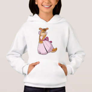 Kangaroo as Bride with Wedding dress Hoodie