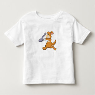 Kangaroo as Cook with Pan Toddler T-shirt