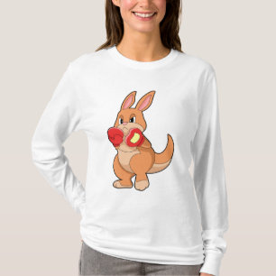 Kangaroo at Boxing with Boxing gloves T-Shirt