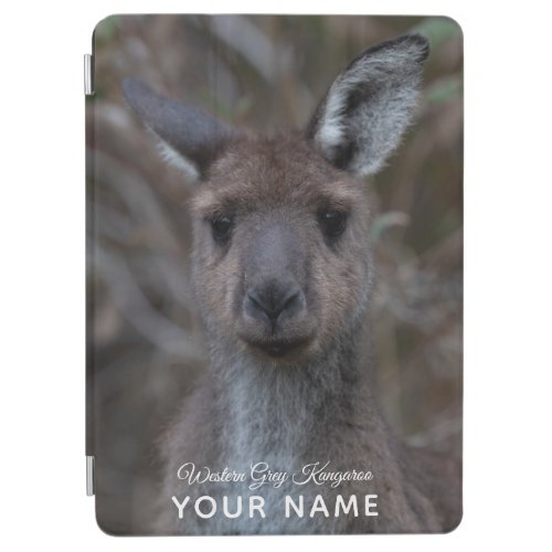 Kangaroo Australia Cute Portrait Photo iPad Air Cover