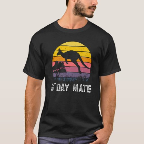 Kangaroo Australia GDay Mate Australia Symbol Wom T_Shirt