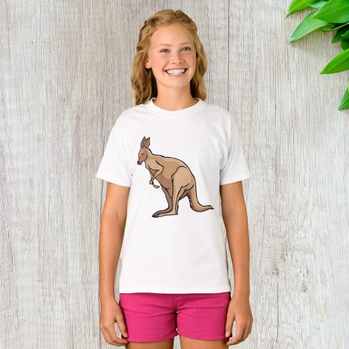 Kangaroo Australian Wildlife T_Shirt
