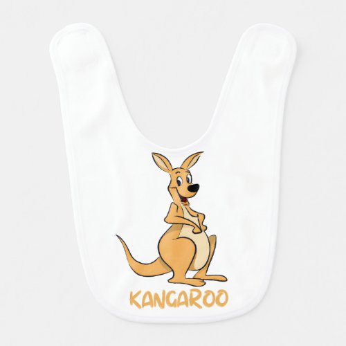 Kangaroo baby bib for kids