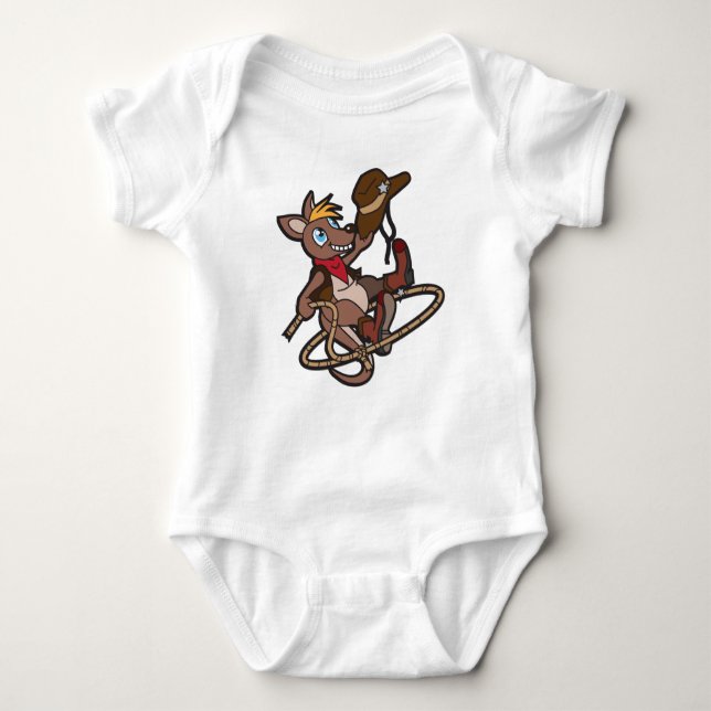 Kangaroo Baby Shirt (Front)