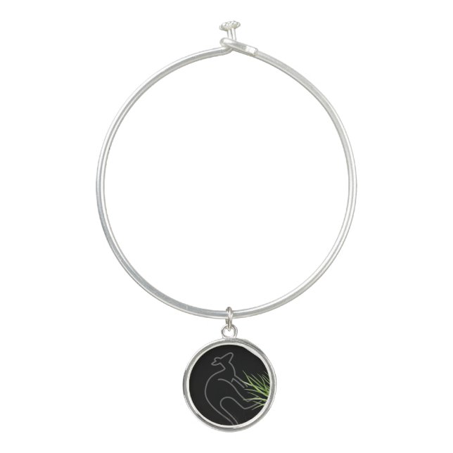 Kangaroo Bangle Bracelet (Front)