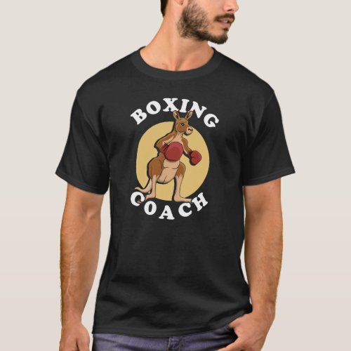 Kangaroo Boxing Coach T_Shirt