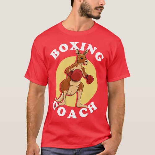 Kangaroo Boxing Coach T_Shirt