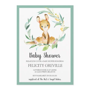 Kangaroo Bush Baby | Baby Shower Invitations