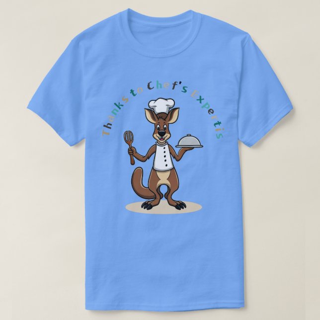 Kangaroo Chef TShirt (Design Front)