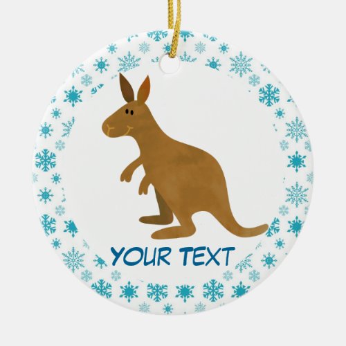 Kangaroo Christmas Ornament Gift