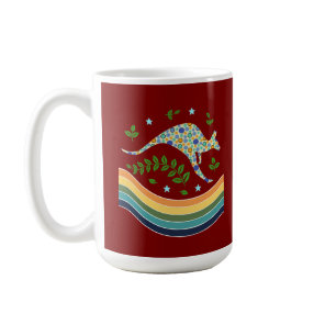 kangaroo coffee mug