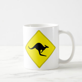 Kangaroo Crossing Mug - Customize