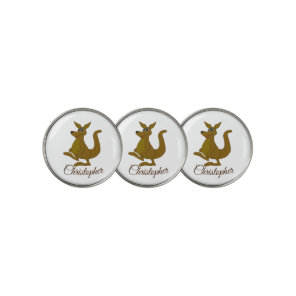 Kangaroo Design Golf Ball Marker