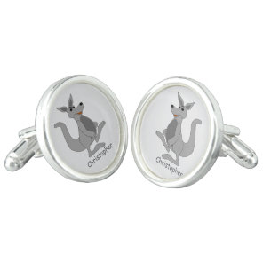 Kangaroo Design Personalised Cufflinks
