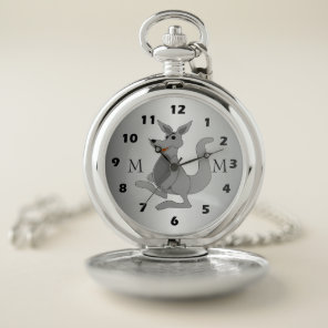 Kangaroo Design Pocket Watch