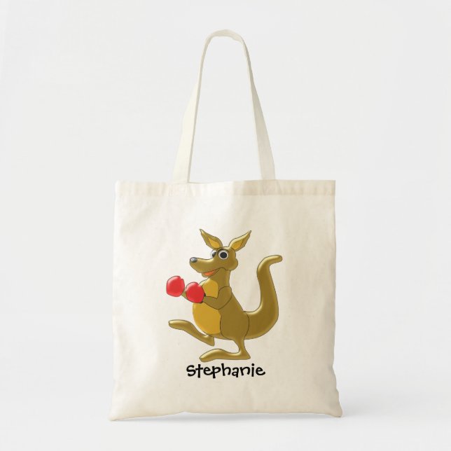 Kangaroo Design Tote Bag (Front)