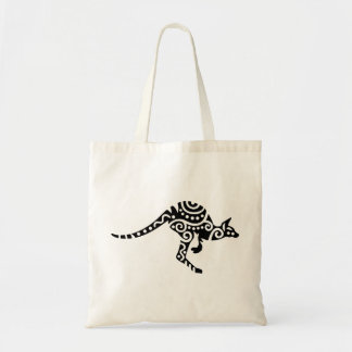Kangaroo design tote bag
