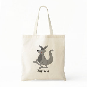 Kangaroo Design Tote Bag