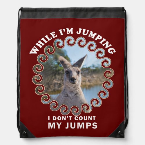 kangaroo drawstring bag