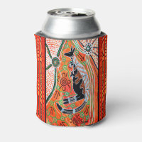 Premium Stubby Holder Personalised, Kids Drawing on Beer Can