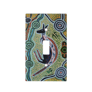 Kangaroo Dreaming Light Switch Cover