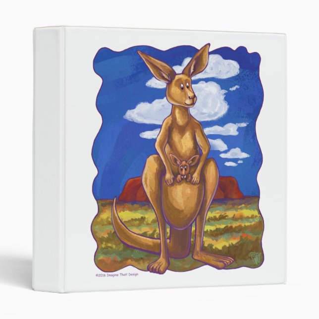 Kangaroo Gifts & Accessories Binder (Front/Spine)