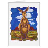 Kangaroo Gifts & Accessories Cards (Front)