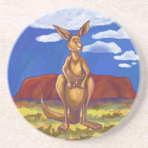 Kangaroo Gifts  Accessories Coaster