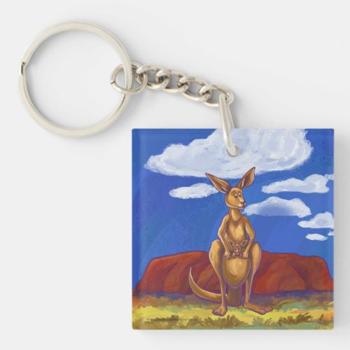 Kangaroo Gifts  Accessories Keychain
