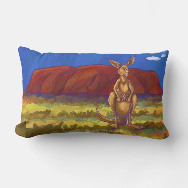 Kangaroo Gifts & Accessories Lumbar Pillow (Front)