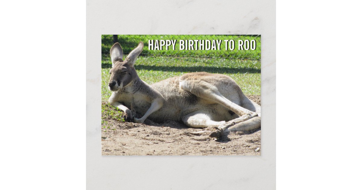 Kangaroo Doormat Outdoor Rug Funny Gift for Kangaroo Lover 