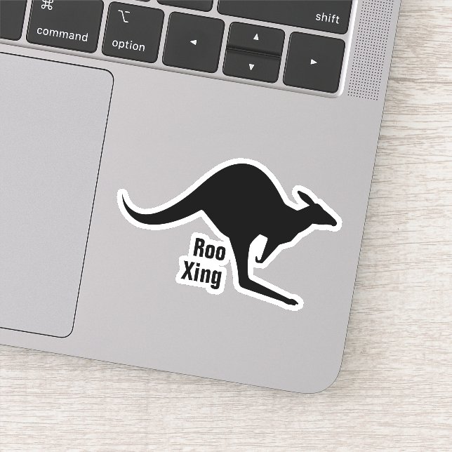 Kangaroo Icon Sticker (Detail)