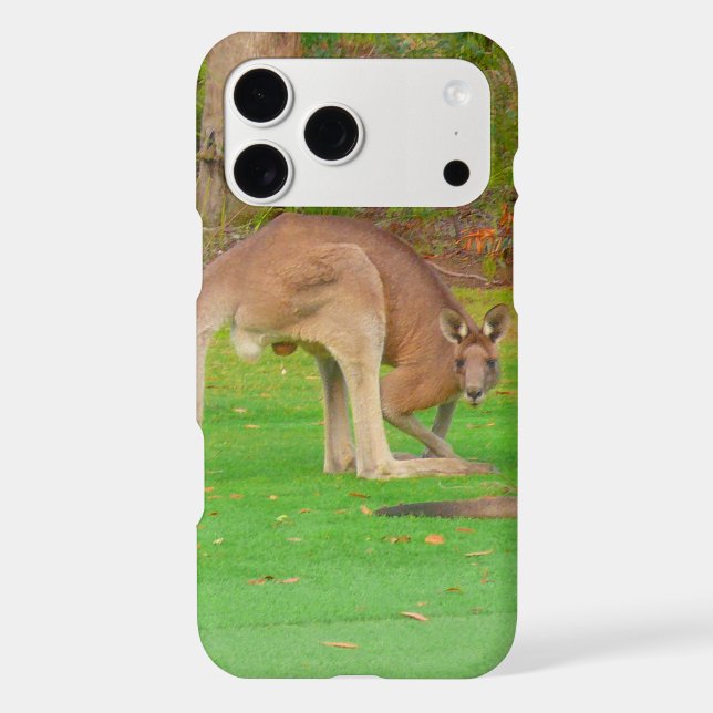 kangaroo iphone case (Back)