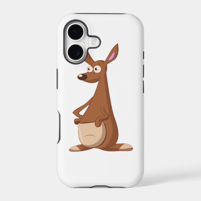 kangaroo iphone case (Back)