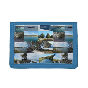 Kangaroo Island, Australia, Photo Collage,     Tri-fold Wallet