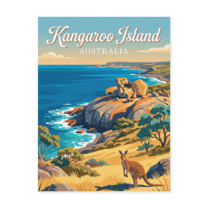 Kangaroo Island Australia Postcard