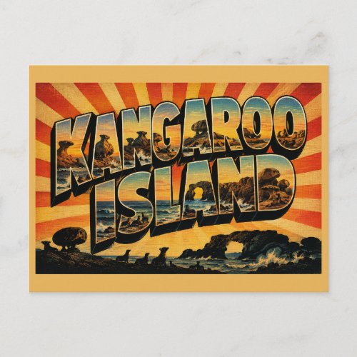 Kangaroo Island South Australia Australia Coastal Postcard