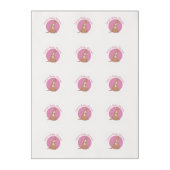 Kangaroo Joey Baby Girl Pink Shower Edible Frosting Rounds (Sheet)