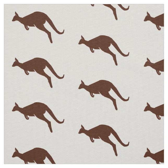 Kangaroo Jumping Fabric
