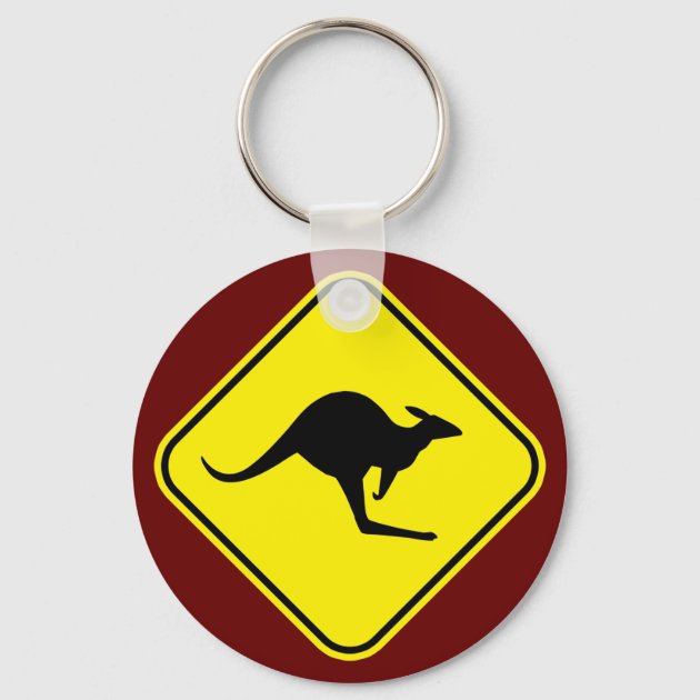 Kangaroo keychain on sale