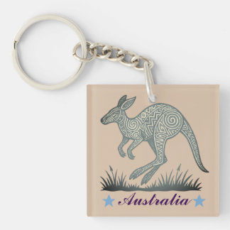 Kangaroo Keychain
