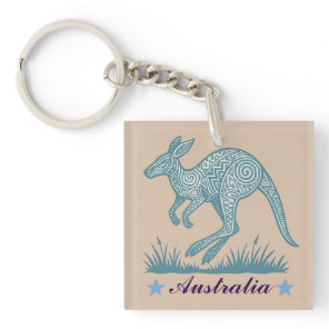 Kangaroo Keychain