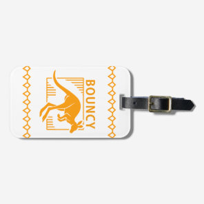 kangaroo luggage tag